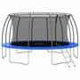 Voir la diapositive 1 : VIDAXL Ensemble de trampoline rond 488x90 cm 150 kg