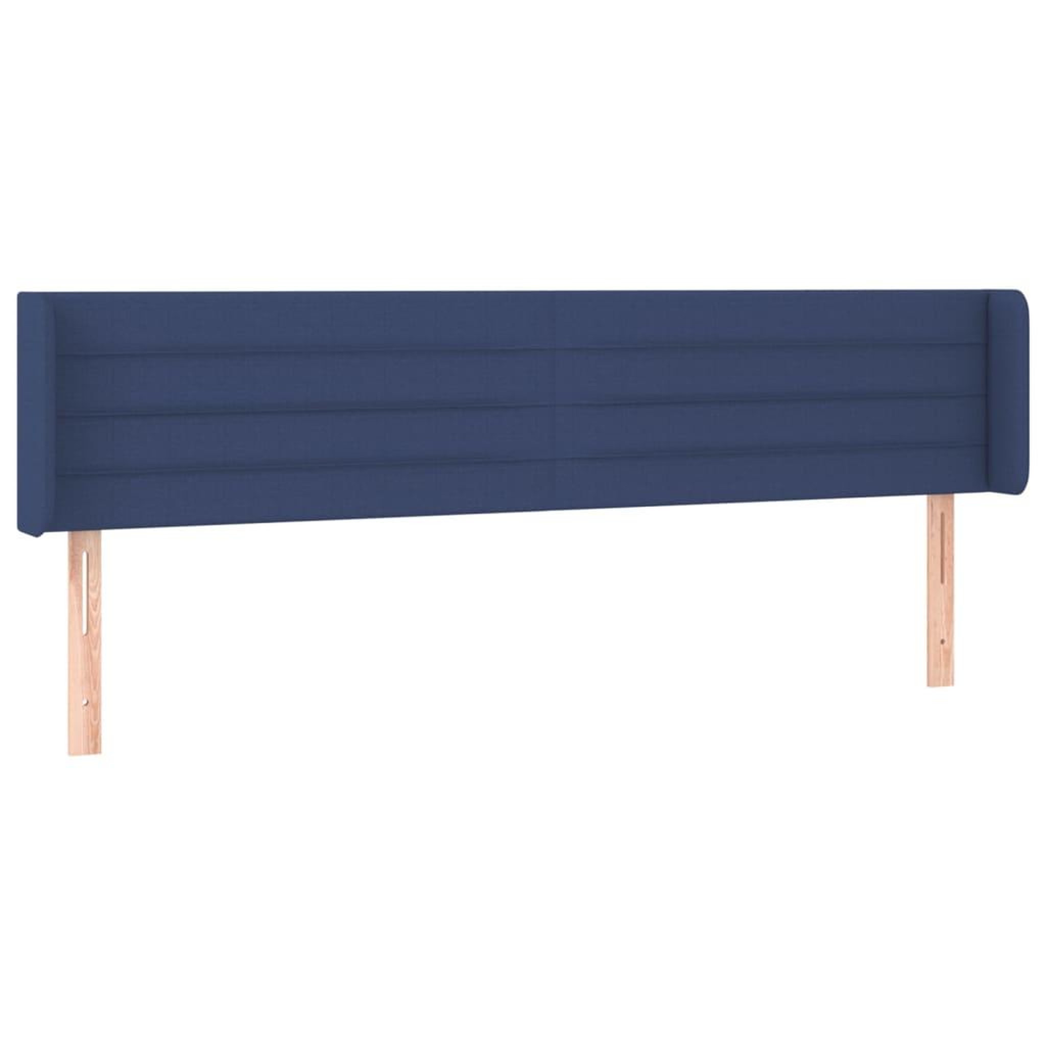 Voir la diapositive 3 : VIDAXL Tete de lit a LED Bleu 203x16x78/88 cm Tissu