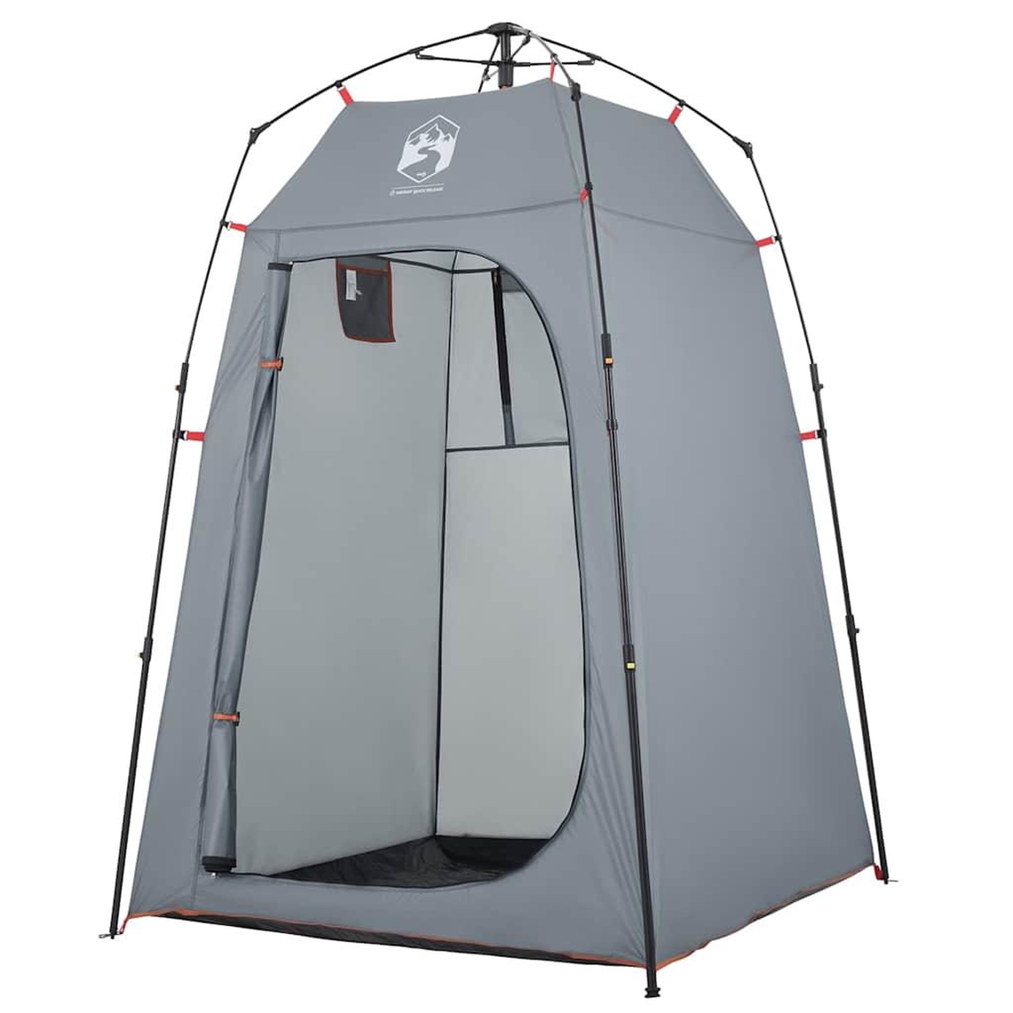 Voir la diapositive 4 : VIDAXL Tente d'intimite gris liberation rapide impermeable