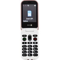 Téléphone portable 2404 - Rouge/Blanc DORO à Prix Carrefour
