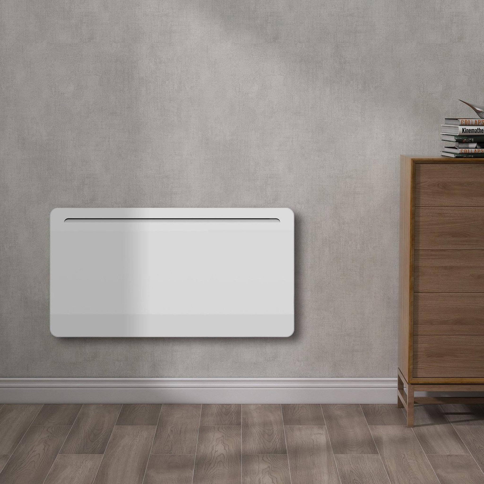 Voir la diapositive 3 : KALIA Radiateur électrique à inertie céramique 2000w blanc - BAT-HT20PMG