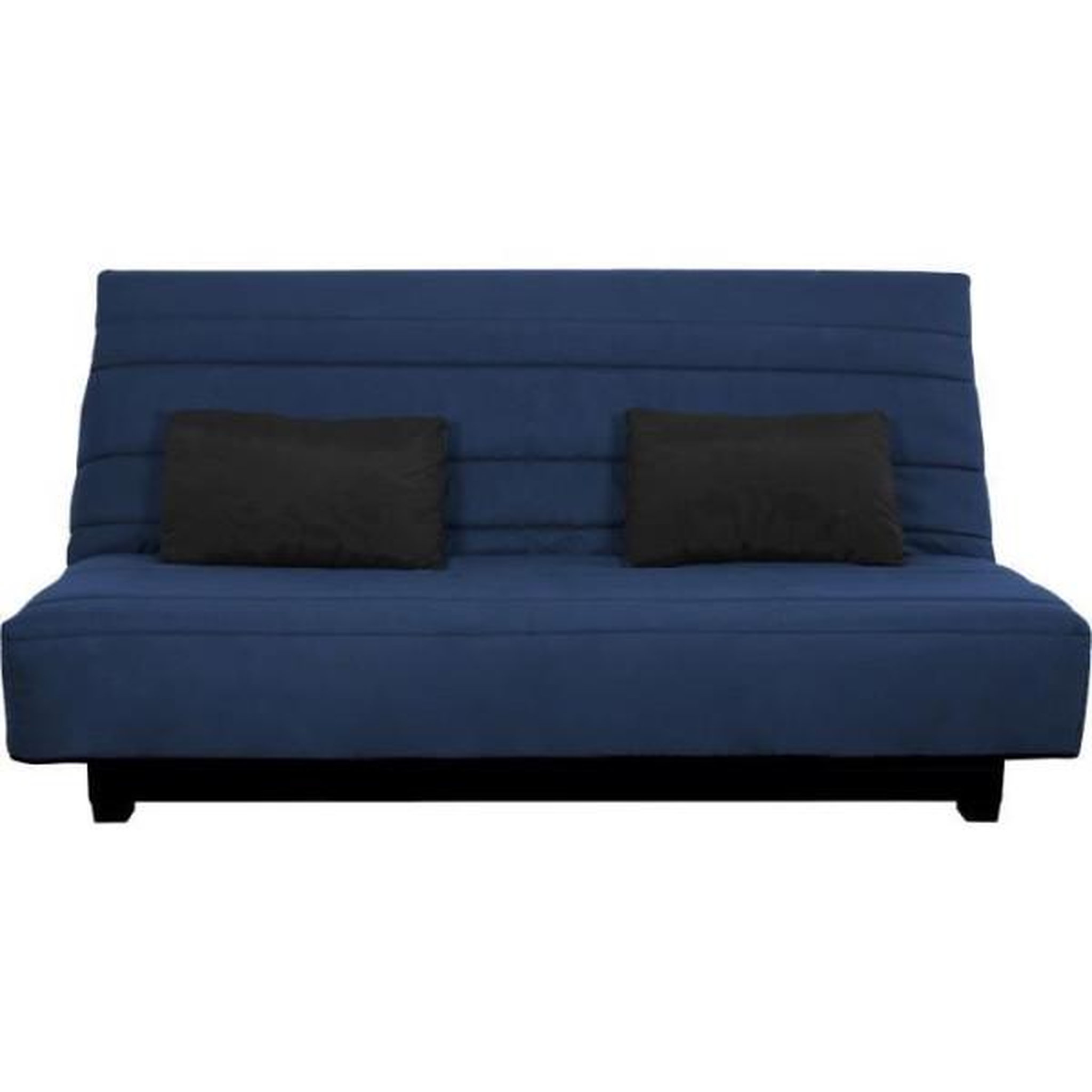 Voir la diapositive 1 : DUNLOPILLO DUNLOPILLO Banquette clic clac 2 places - Marine - ReVEUR