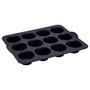 Voir la diapositive 1 : FIVE Moule 12 Muffins Silicone  Silitop  40cm Gris