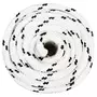 VIDAXL Corde de travail Blanc 18 mm 50 m Polyester