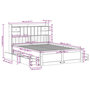 Voir la diapositive 6 : VIDAXL Lit bibliotheque sans matelas blanc 140x200 cm bois pin massif