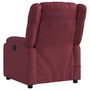 Voir la diapositive 5 : VIDAXL Fauteuil de massage inclinable electrique Rouge bordeaux Tissu