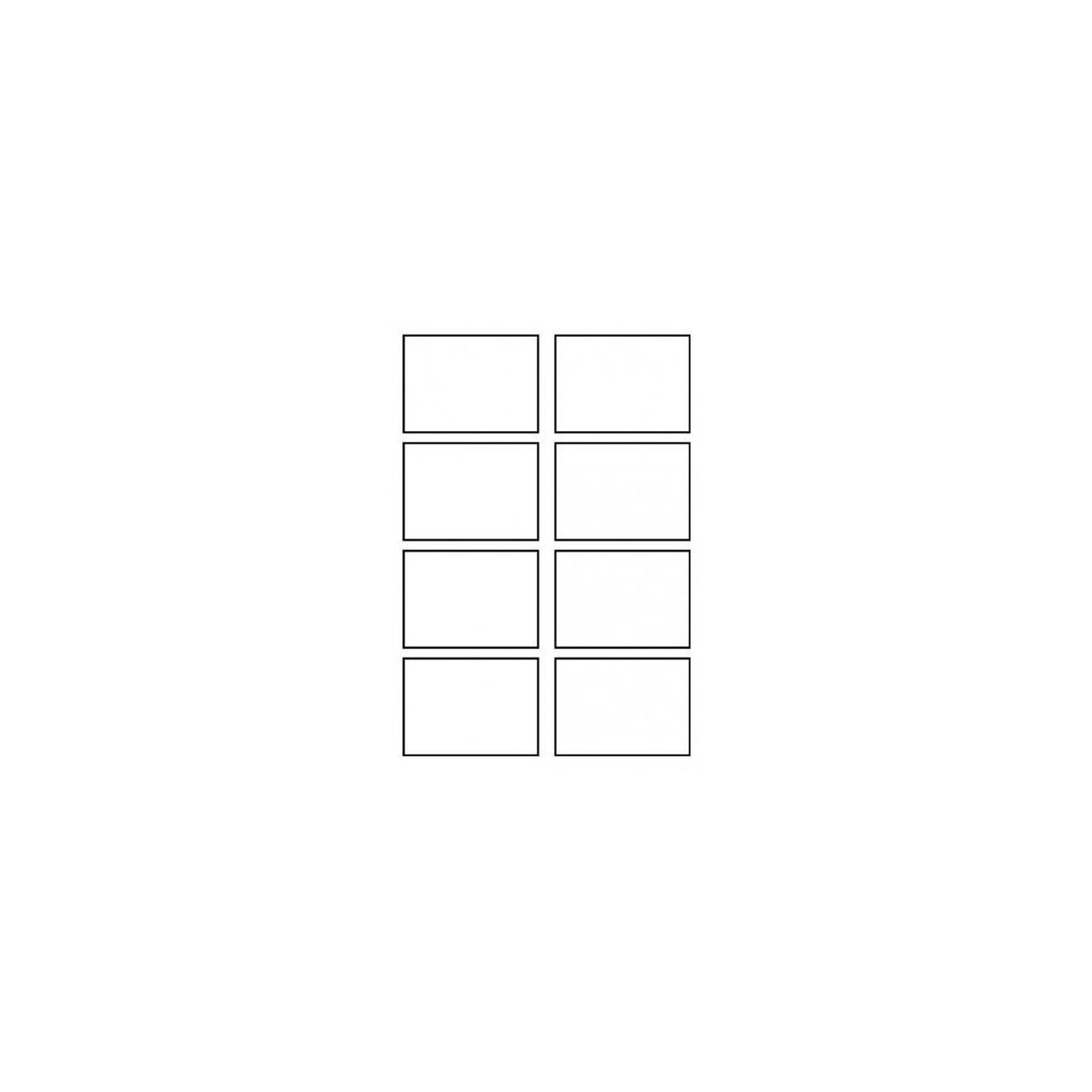 Voir la diapositive 2 : AVERY Papier créatif 80 cartes de visite 85x54mm mates 260g