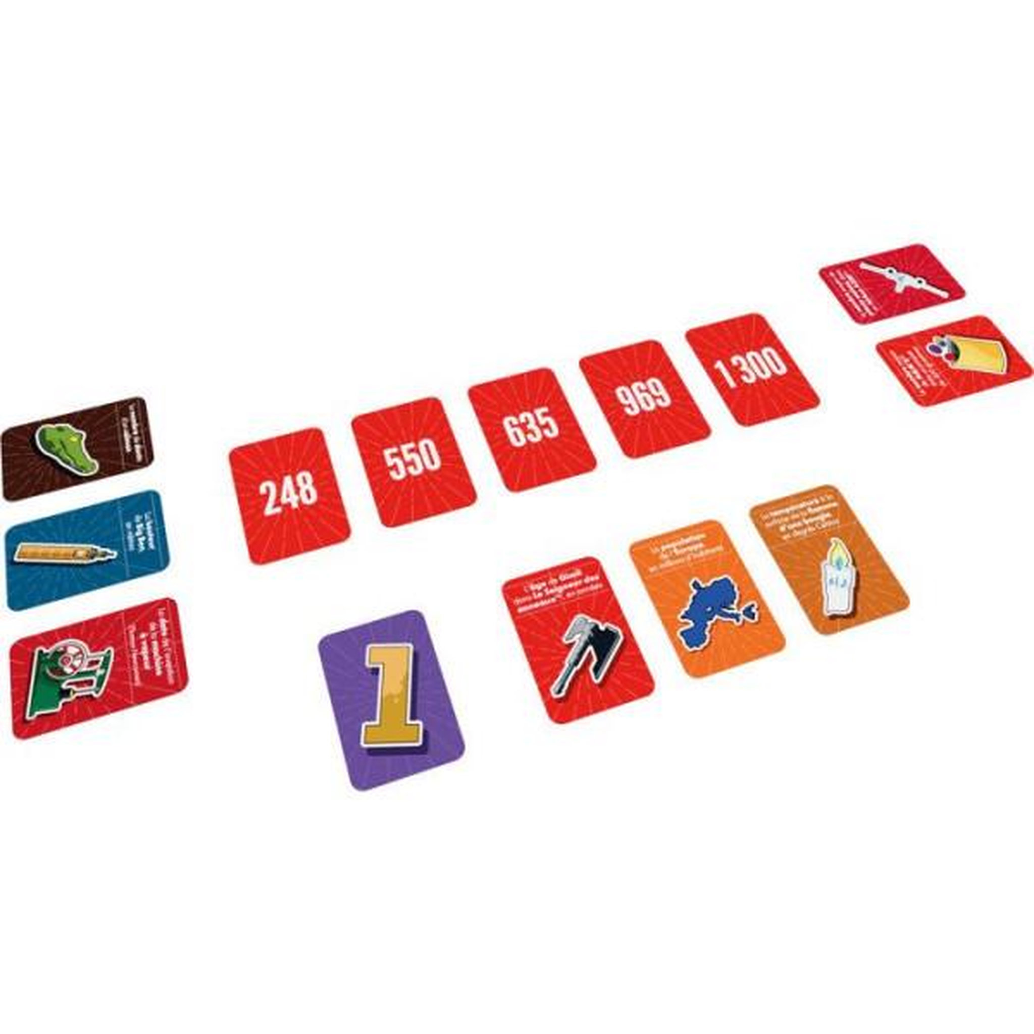 Voir la diapositive 5 : Asmodee The Line Rouge - Jeu de societe