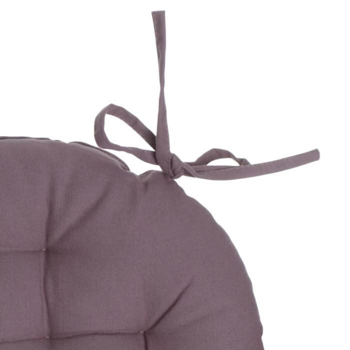 ATMOSPHERA Galette de Chaise Ronde  Leana  38cm Taupe