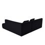Voir la diapositive 4 : LISA DESIGN Onyx - canapé modulable d'angle droit 5 places - en tissu mailles 3d