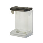 Rossignol Poubelle de placard 10l blanc/gris - 91195