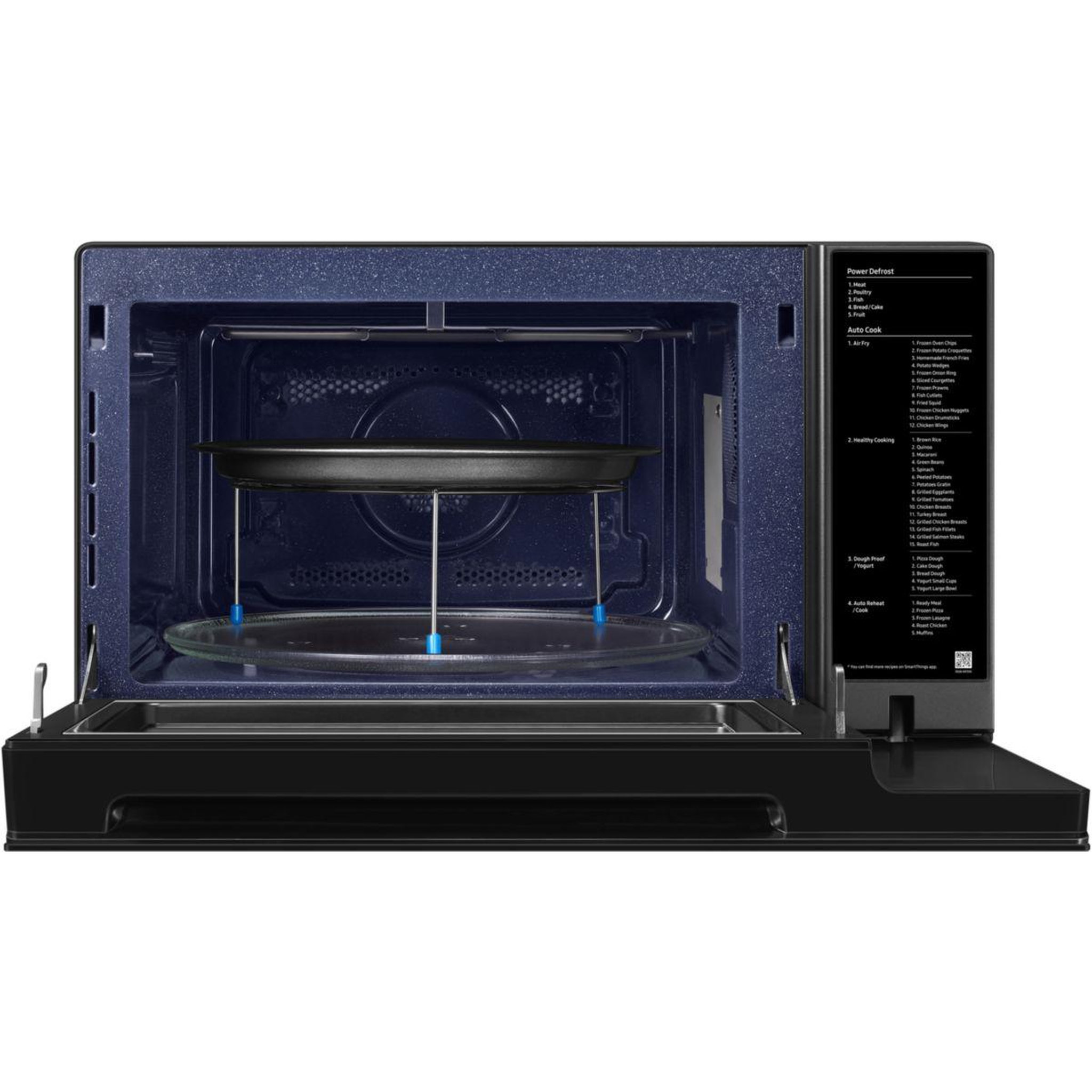 Voir la diapositive 3 : Samsung Micro ondes combiné MC32DG7646CKE1 noir