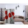 Voir la diapositive 2 : Paris Prix Paravent 3 Volets  Tale of Red Poppies  135x172cm