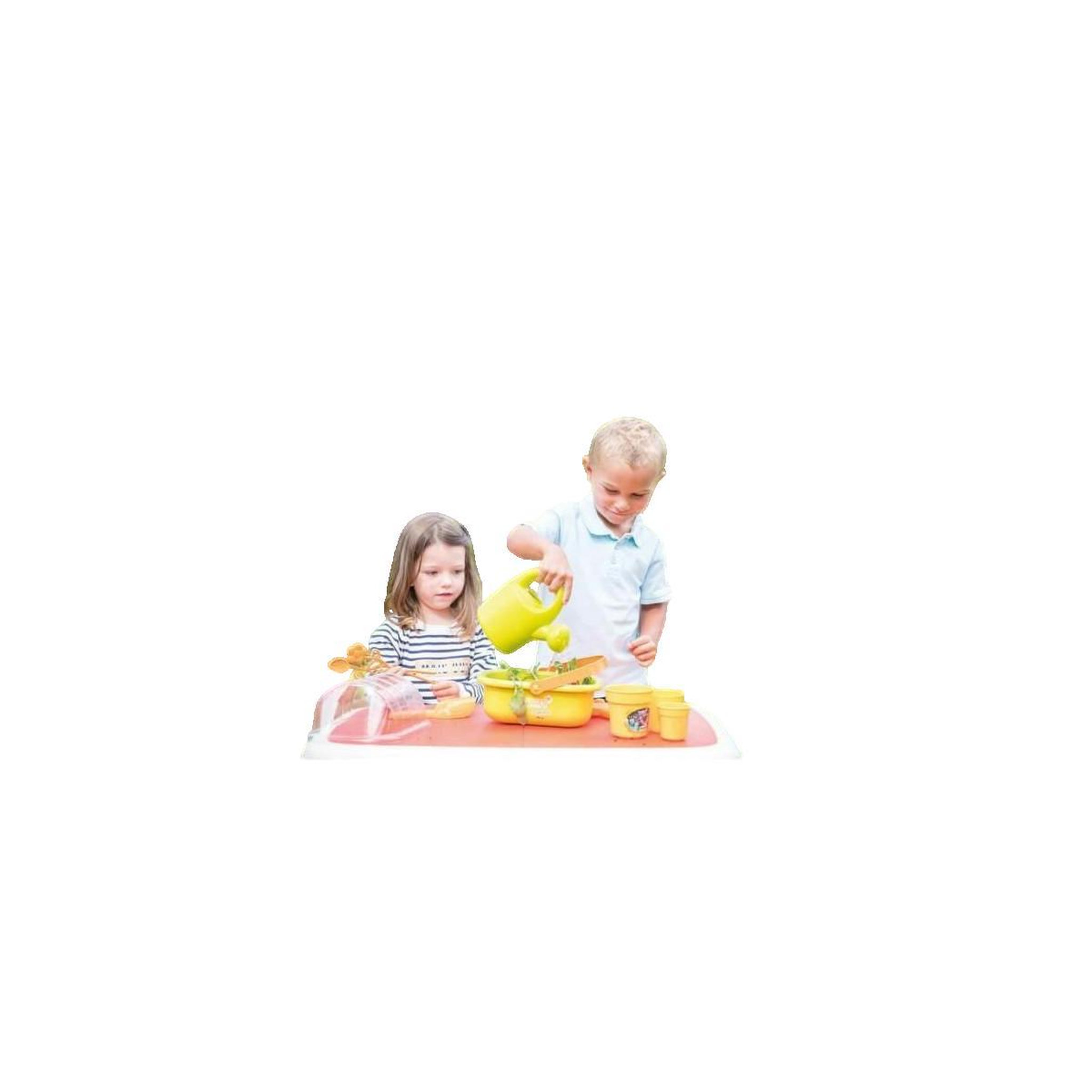 Voir la diapositive 2 : SMOBY Mini Serre Smoby verte pour jardinage enfant