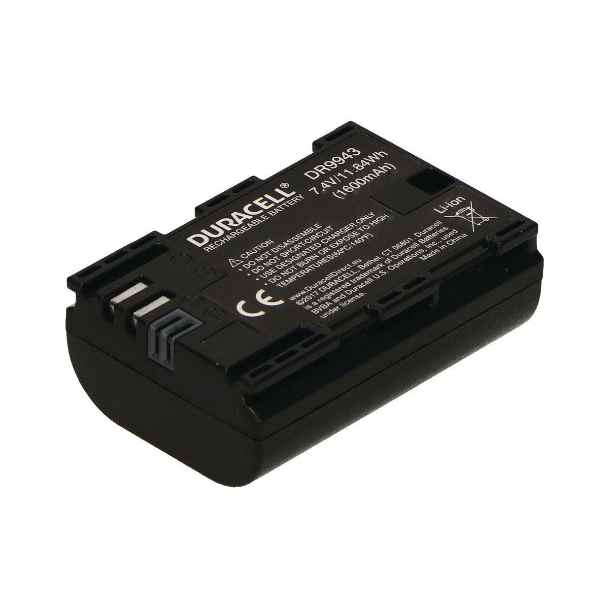 Duracell Batterie LP-E6 / LP-E6N pour appareil photo Canon