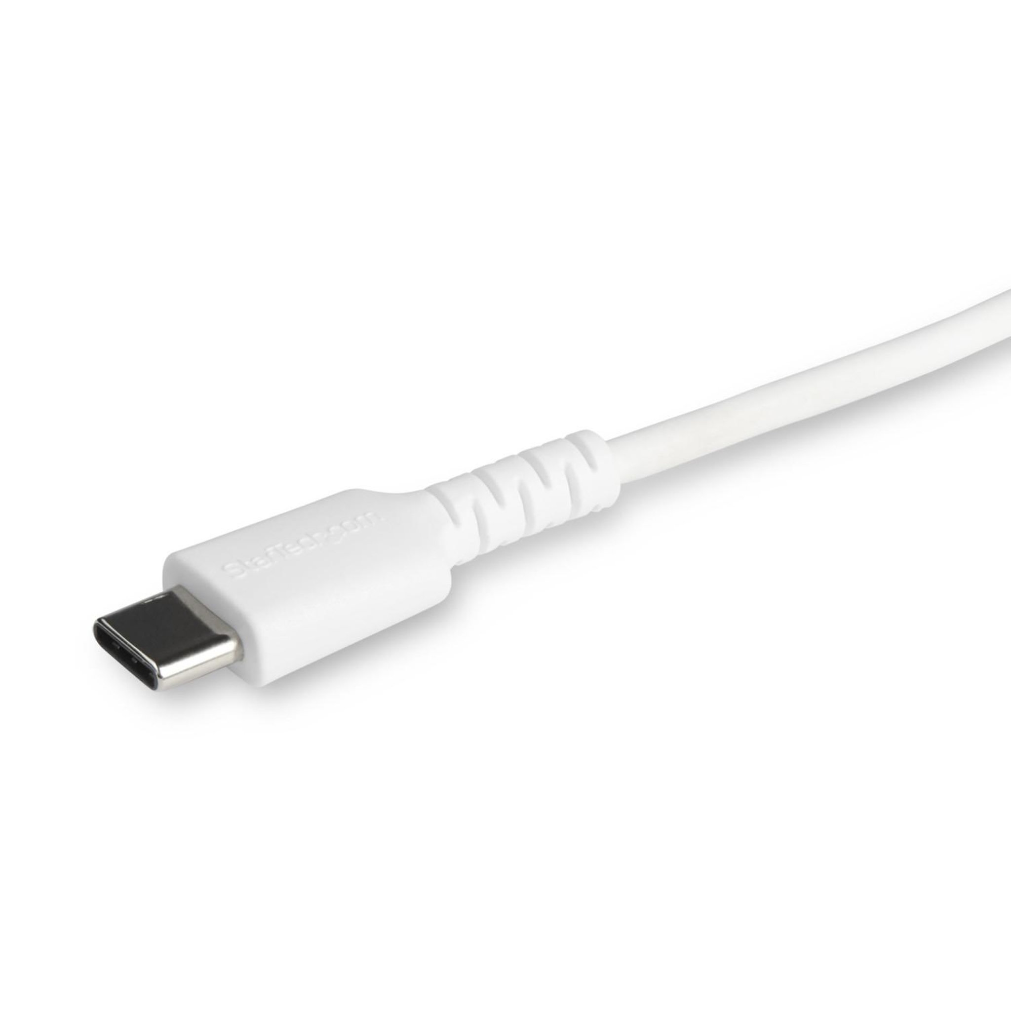 Voir la diapositive 3 : Startech Startech.com câble usb-c vers lightning blanc robuste 2m - câble de charge/synchronistation usb type c vers lightning fibre aramide - ipad/iphone 12 certifié apple mfi