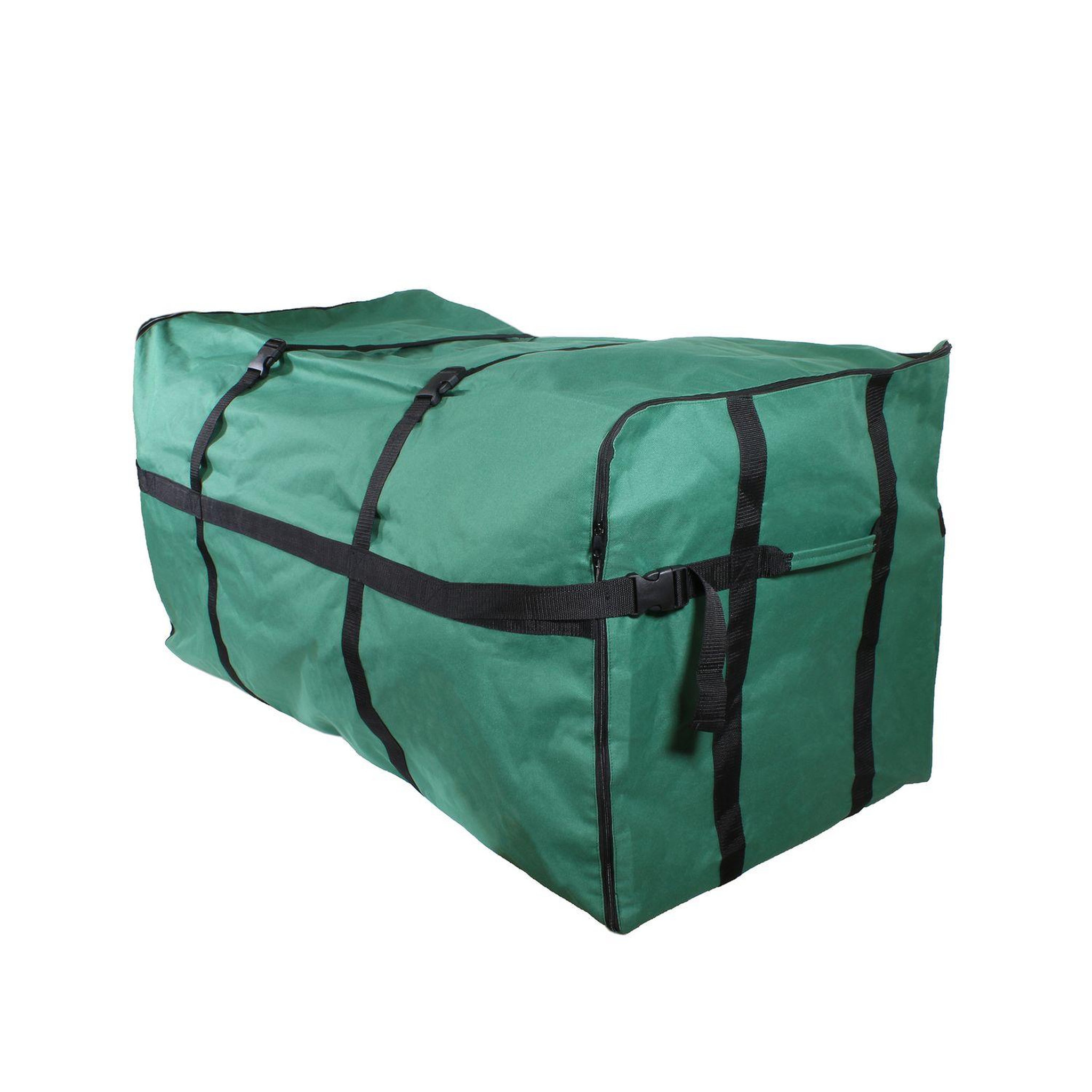 Voir la diapositive 2 : TOILINUX Sac de rangement rectangulaire en polyester - Vert et noir