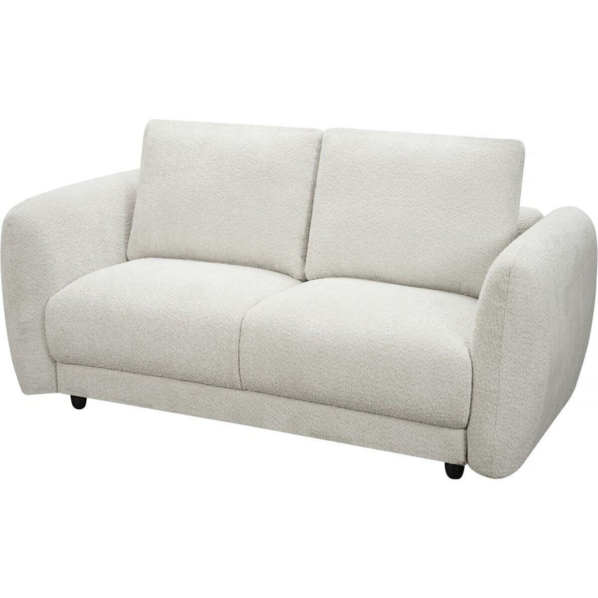 Habitat et Jardin Canapé droit en tissu chenille  Saint Germain S  - 3 places - Beige