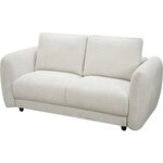 Habitat et Jardin Canapé droit en tissu chenille  Saint Germain S  - 3 places - Beige