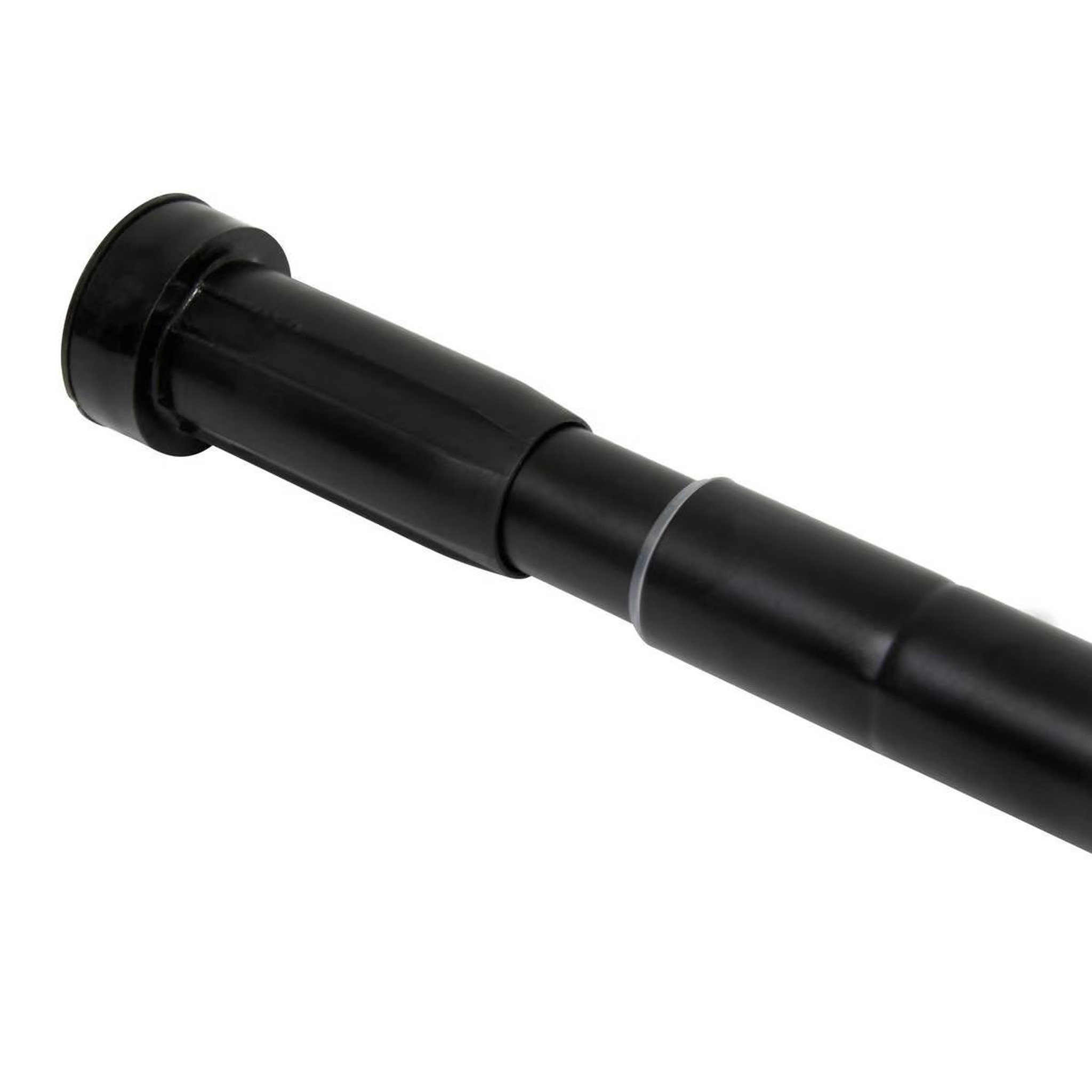 Voir la diapositive 2 : FIVE Tringle de douche extensible  matt  110-200cm noir