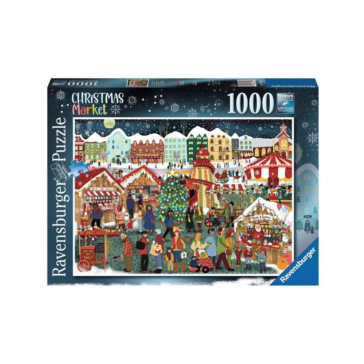 RAVENSBURGER Puzzle 1000 p Le marche de Noel