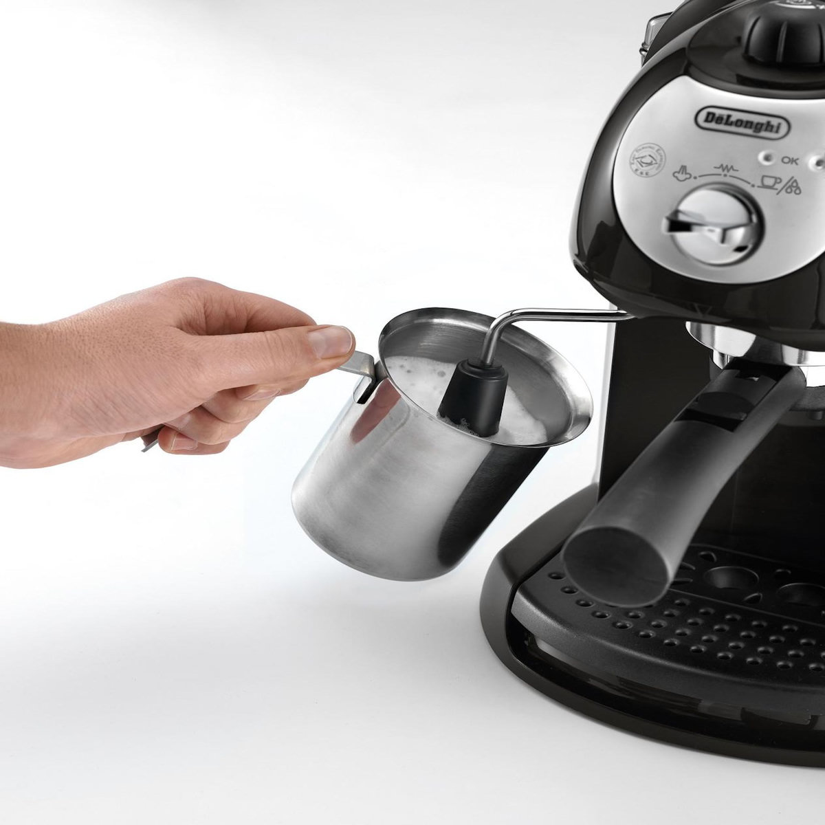 DELONGHI Manuel de la machine à expresso à surface plane DeLonghi EC 221.CD 1 L