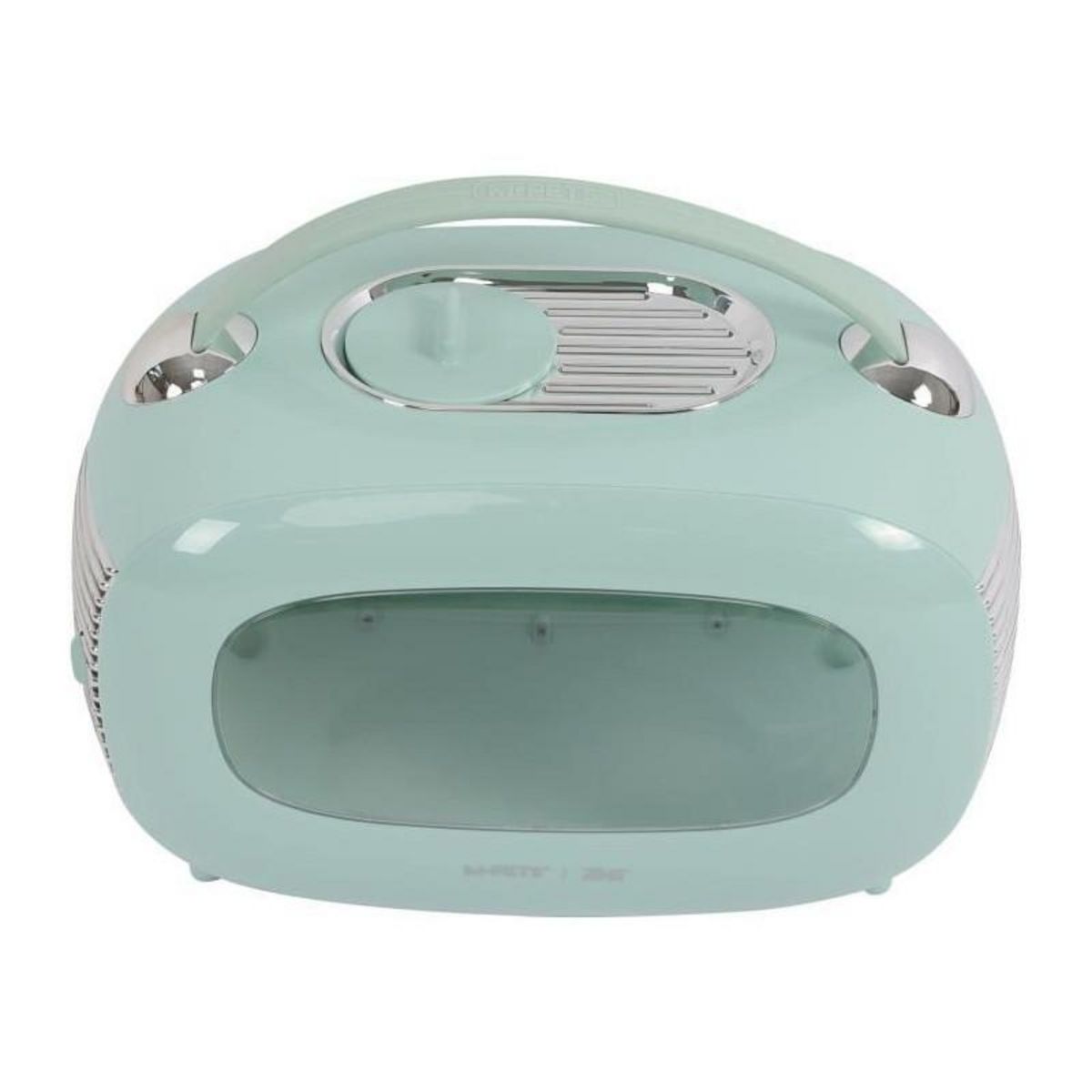 M PETS Caisse de transport - M PETS - SIXTIES Classic - Poignée - Sac a dos - Ouverture arriere - 5 kg max - Bleu