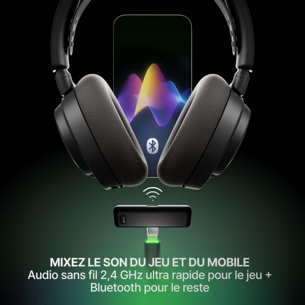 STEEL SERIES Casque gamer Arctis Nova 7X Gen 2 Noir