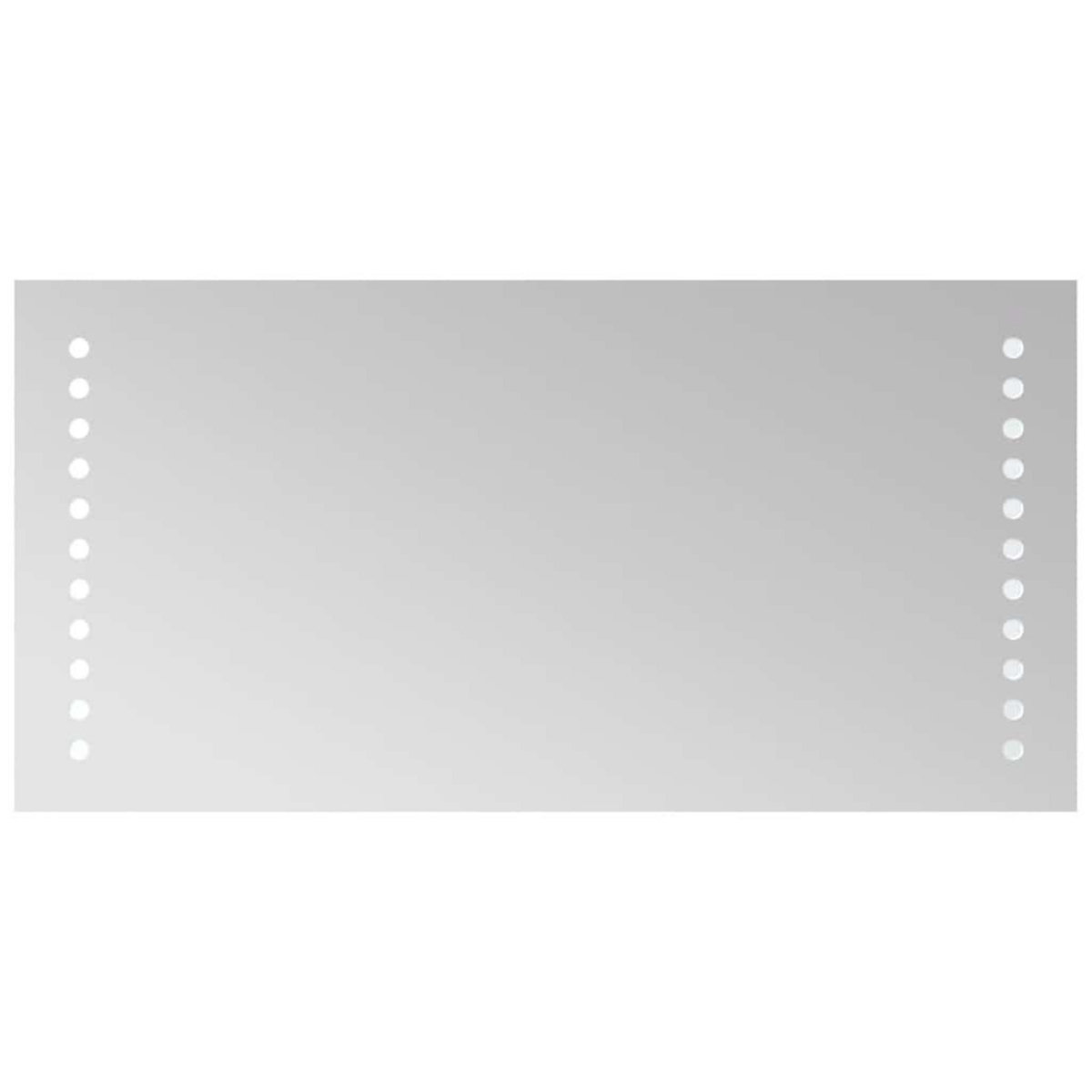 VIDAXL Miroir de salle de bain a LED 40x20 cm