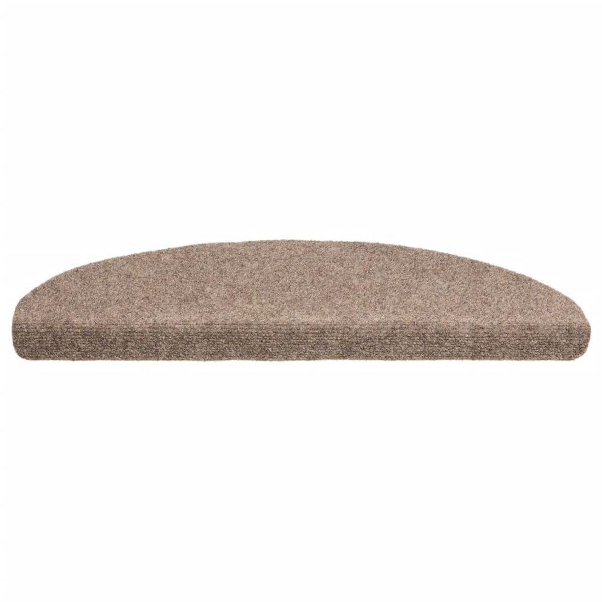 VIDAXL Tapis autoadhesifs de marches 5 pcs Creme 65x21x4 cm Aiguillete