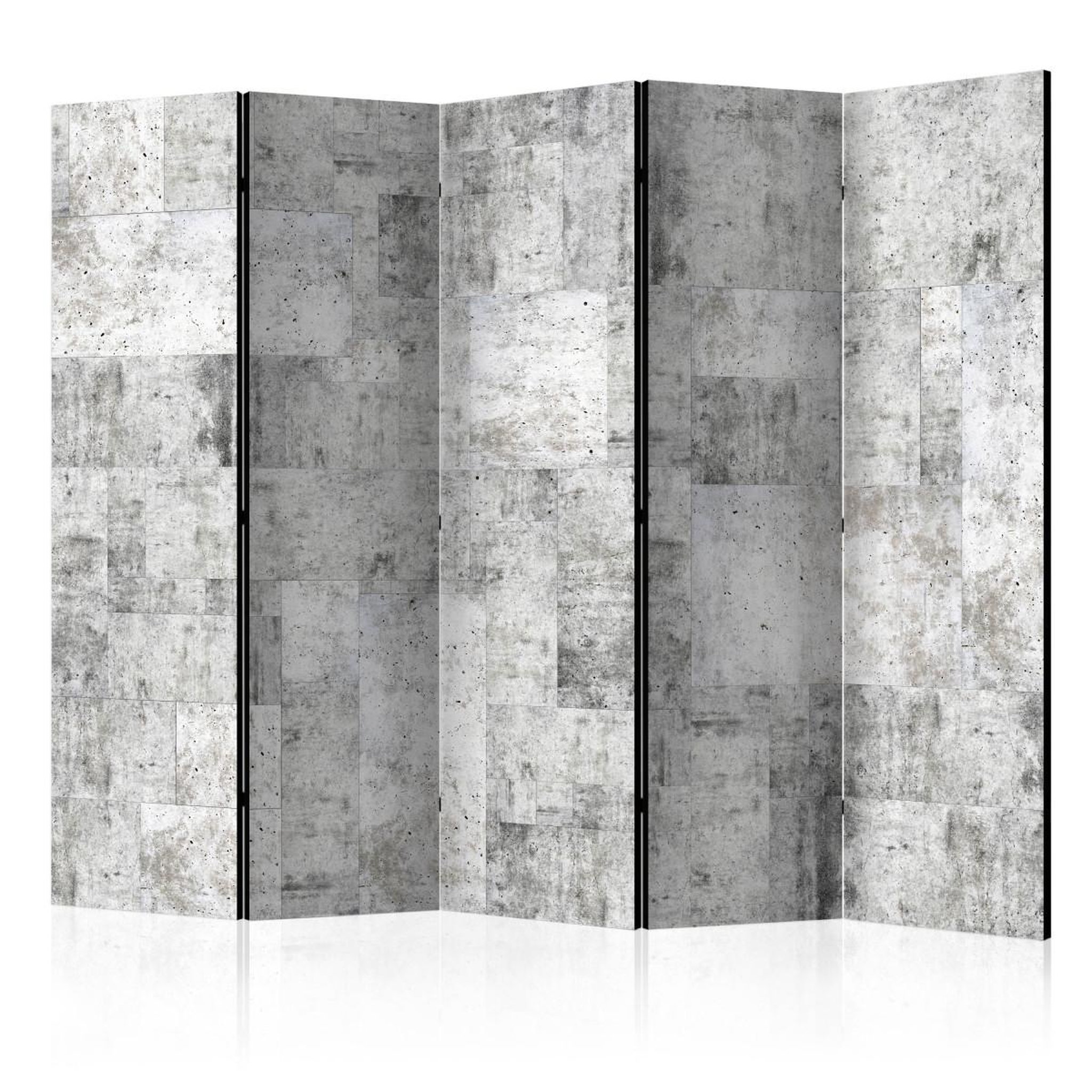 Paris Prix Paravent 5 volets  concrete : grey city  172x225cm