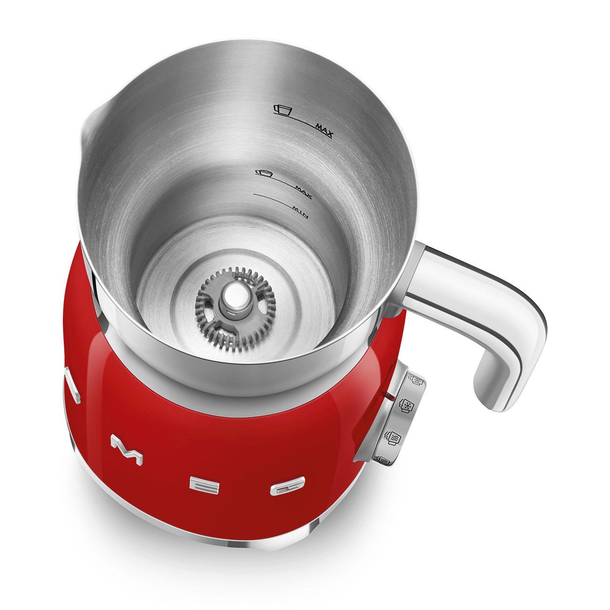 Voir la diapositive 6 : SMEG Chocolatière MFF11RDEU Rouge