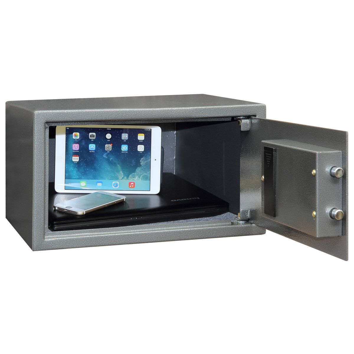 PHOENIX Coffre-fort à poser SS0803E - Combinaison électronique 33 L