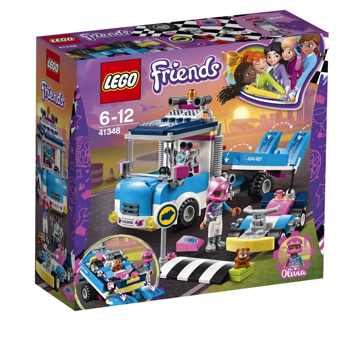 LEGO Friends 41348 - Le camion de service + Care truck