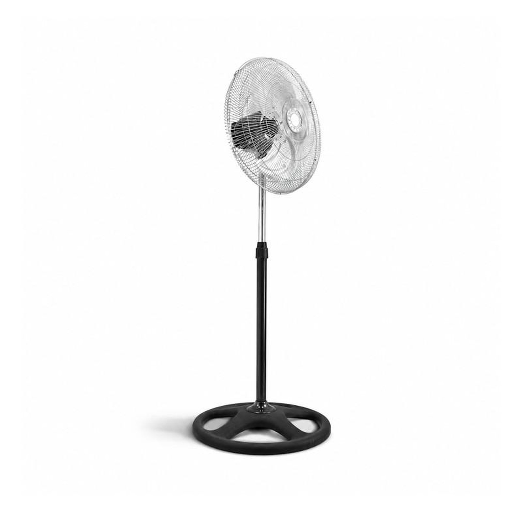 Voir la diapositive 5 : Ventilateur Modulable 3-en-1 (pied, Bureau, Sol) 45 Cm – Métal 55w
