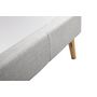 Voir la diapositive 7 : Lit scandinave tissu avec tête de lit et sommier 160x200 cm PORTIMAO