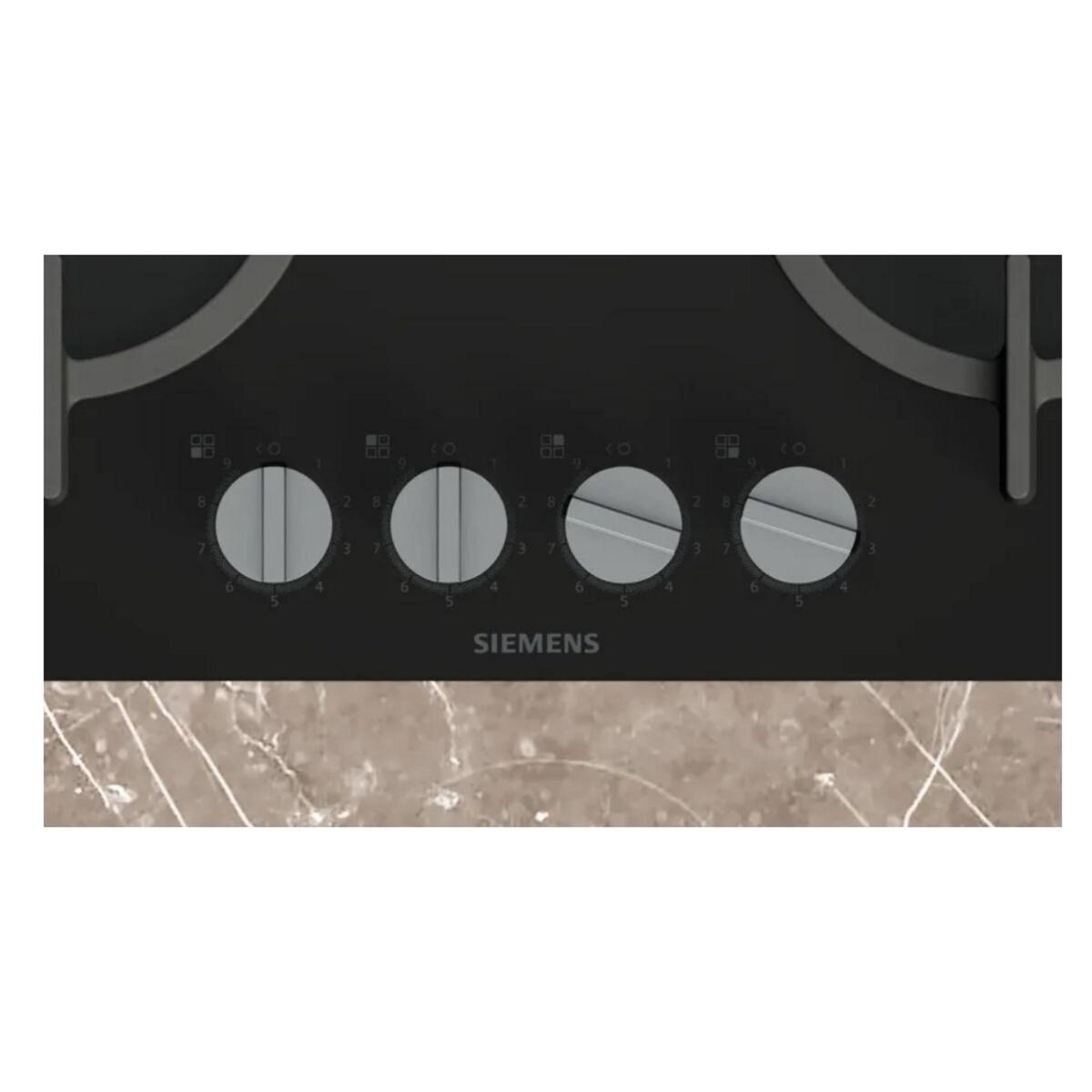 Siemens Table de cuisson gaz 60cm 4 feux 8000w - EP6A6HI10