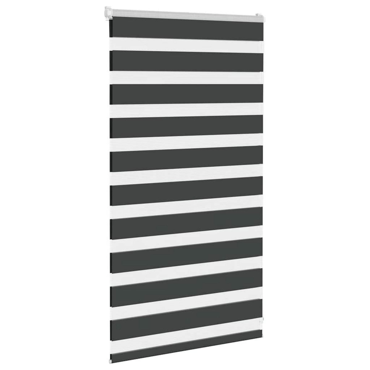 VIDAXL Store zebre noir 90x100 cm largeur du tissu 85,9 cm polyester
