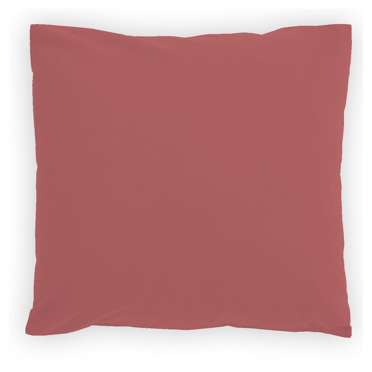 Taie d'oreiller unie en polycoton 51 fils 