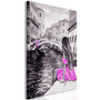 Voir la diapositive 1 : Paris Prix Tableau Imprimé  Far Dreams Pink