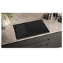 Voir la diapositive 4 : Siemens Table de cuisson induction 80cm 4 feux 7400w noir - EX83RHEC1F