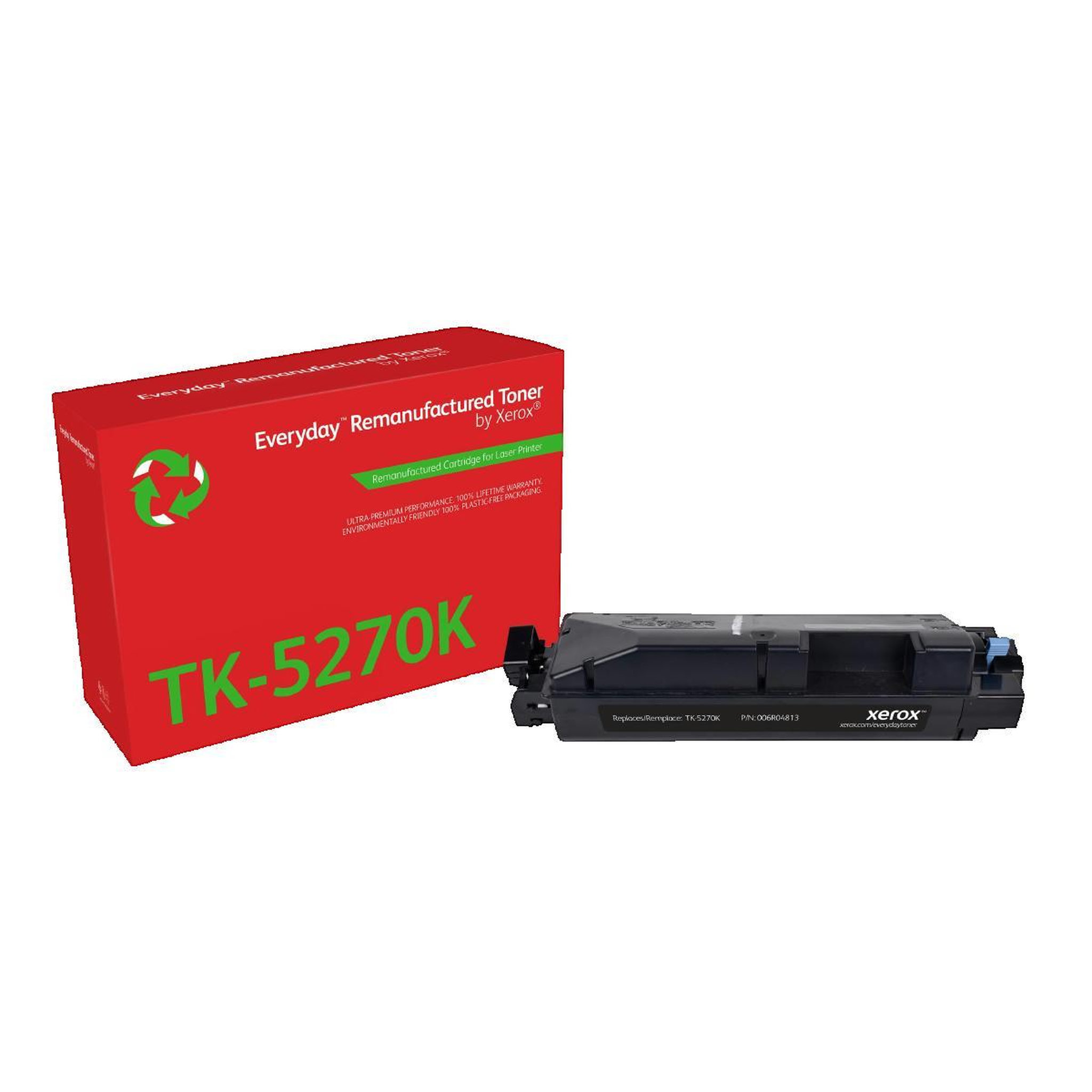 Voir la diapositive 2 : Xerox Cartouche de Toner Xerox Everyday™ noire compatible Kyocera TK-5270K