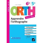 ORTH APPRENDRE L'ORTHOGRAPHE 6E/5E, Guion Jeanine
