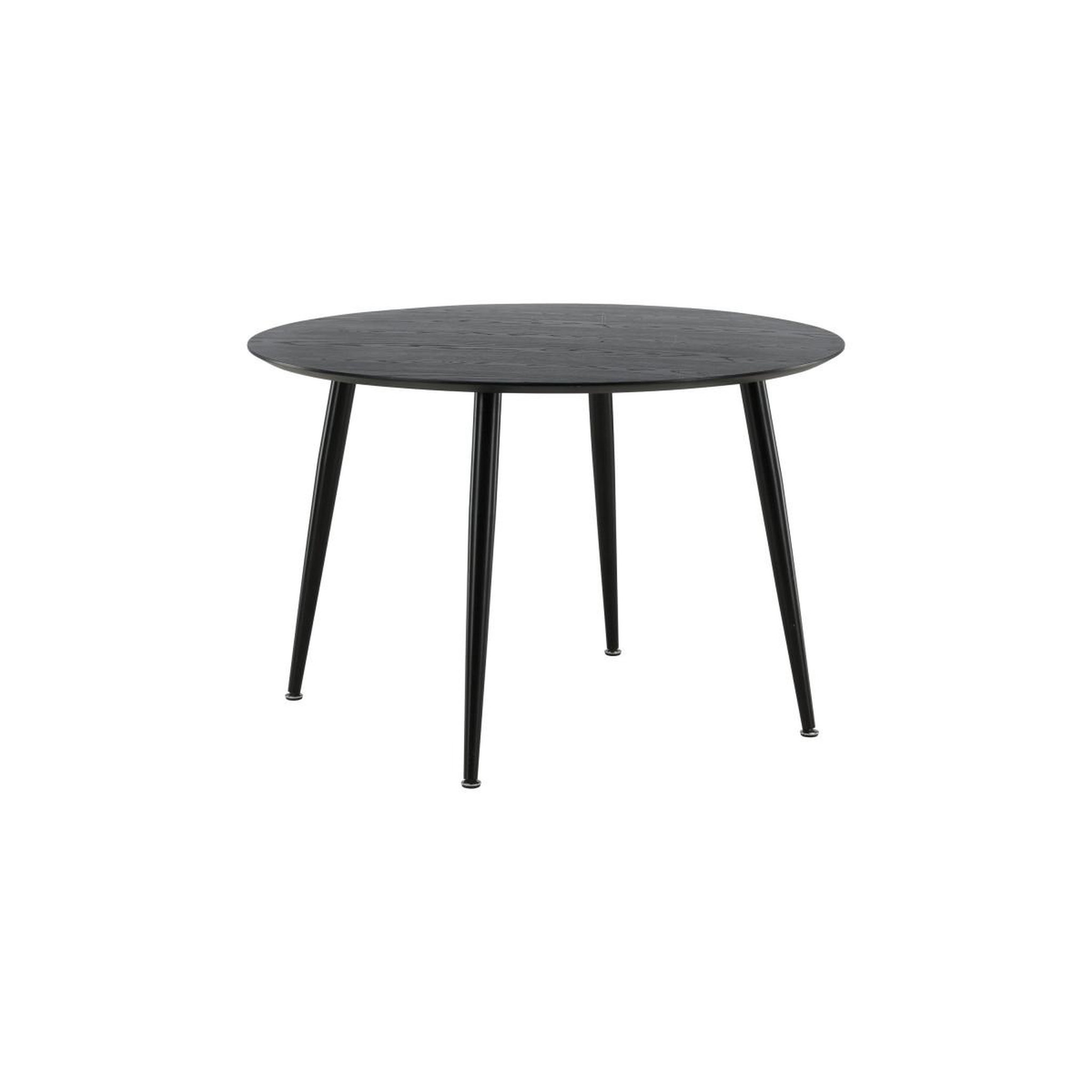 Voir la diapositive 3 : Paris Prix Table à manger ronde  dipp  115cm noir