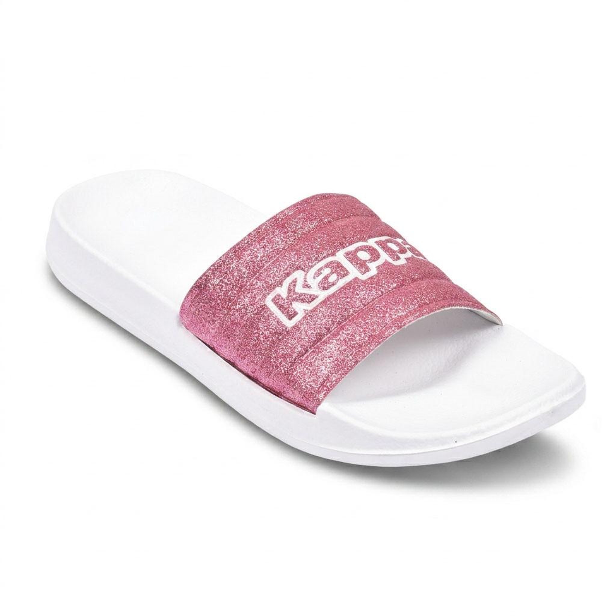 Voir la diapositive 1 : KAPPA KAPPA Claquette Femme Piscine Glitter Glossy Léopard