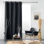 Voir la diapositive 3 : Paris Prix Rideau Occultant  Tissea  135x240cm Anthracite