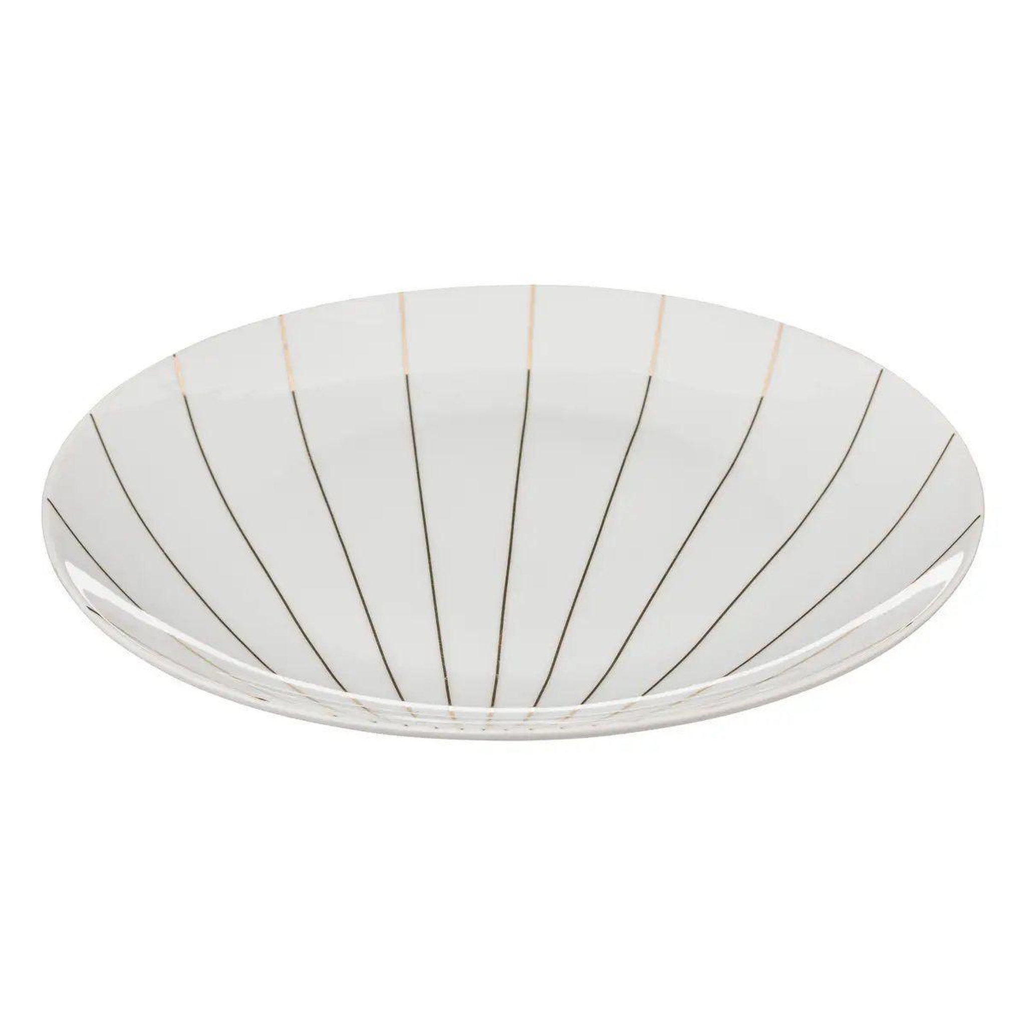Voir la diapositive 2 : SECRET DE GOURMET Lot de 6 assiettes plates  le collectionneur  27cm blanc
