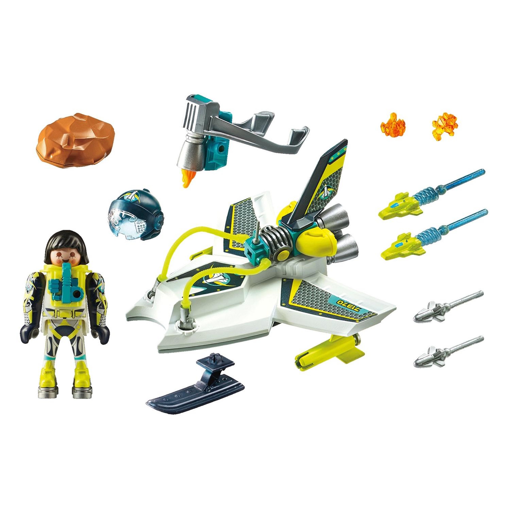 Voir la diapositive 4 : PLAYMOBIL Space Spationaute et drone