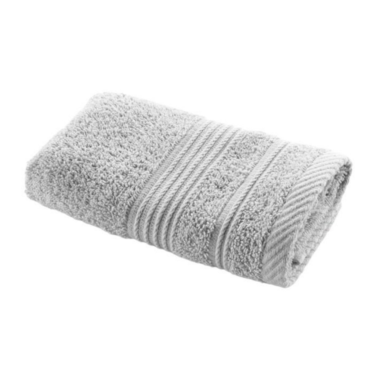 Paris Prix Serviette d'Invité  Tendresse  30x50cm Gris Perle