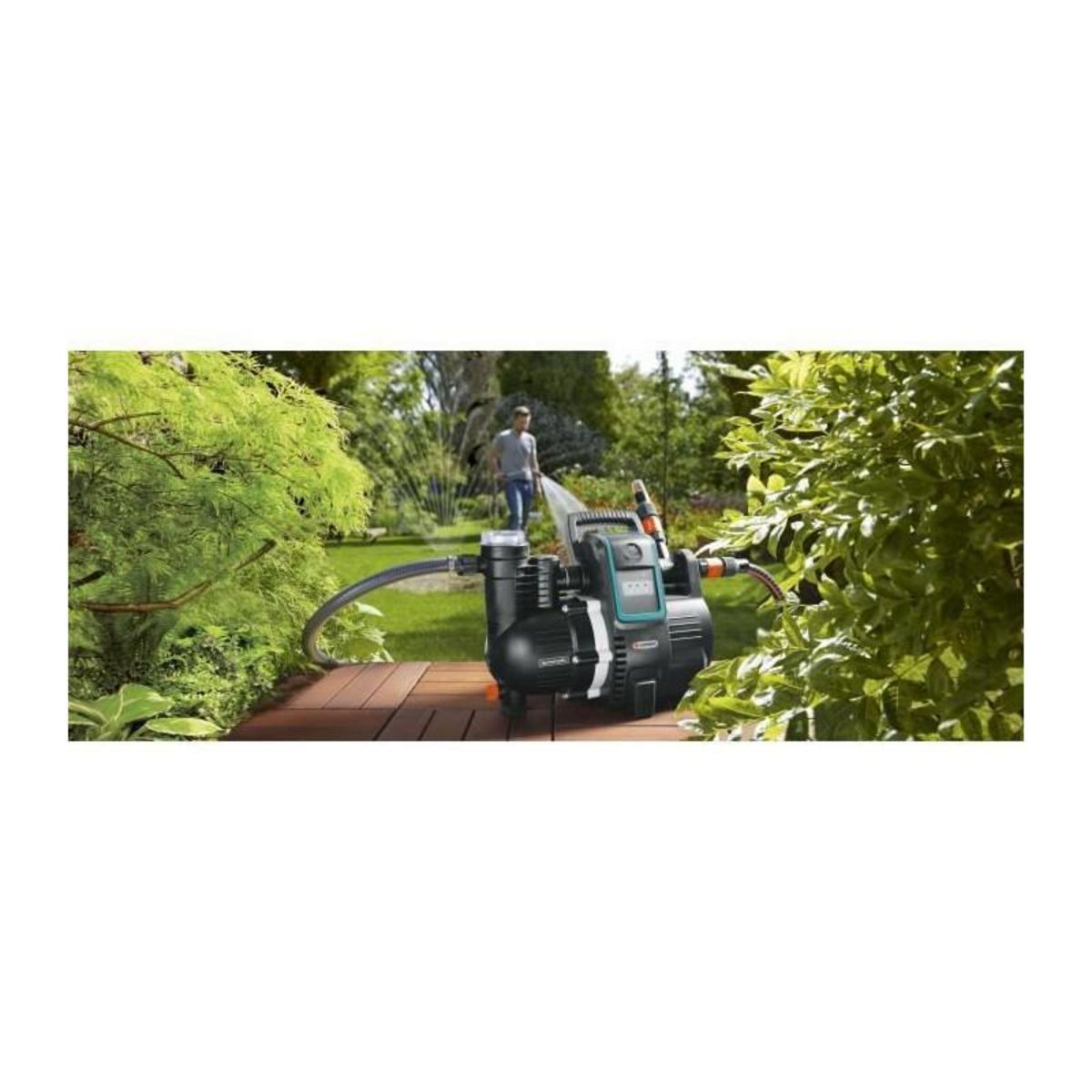 Gardena Station de pompage connectée - 5000 l/h - 1300 w.